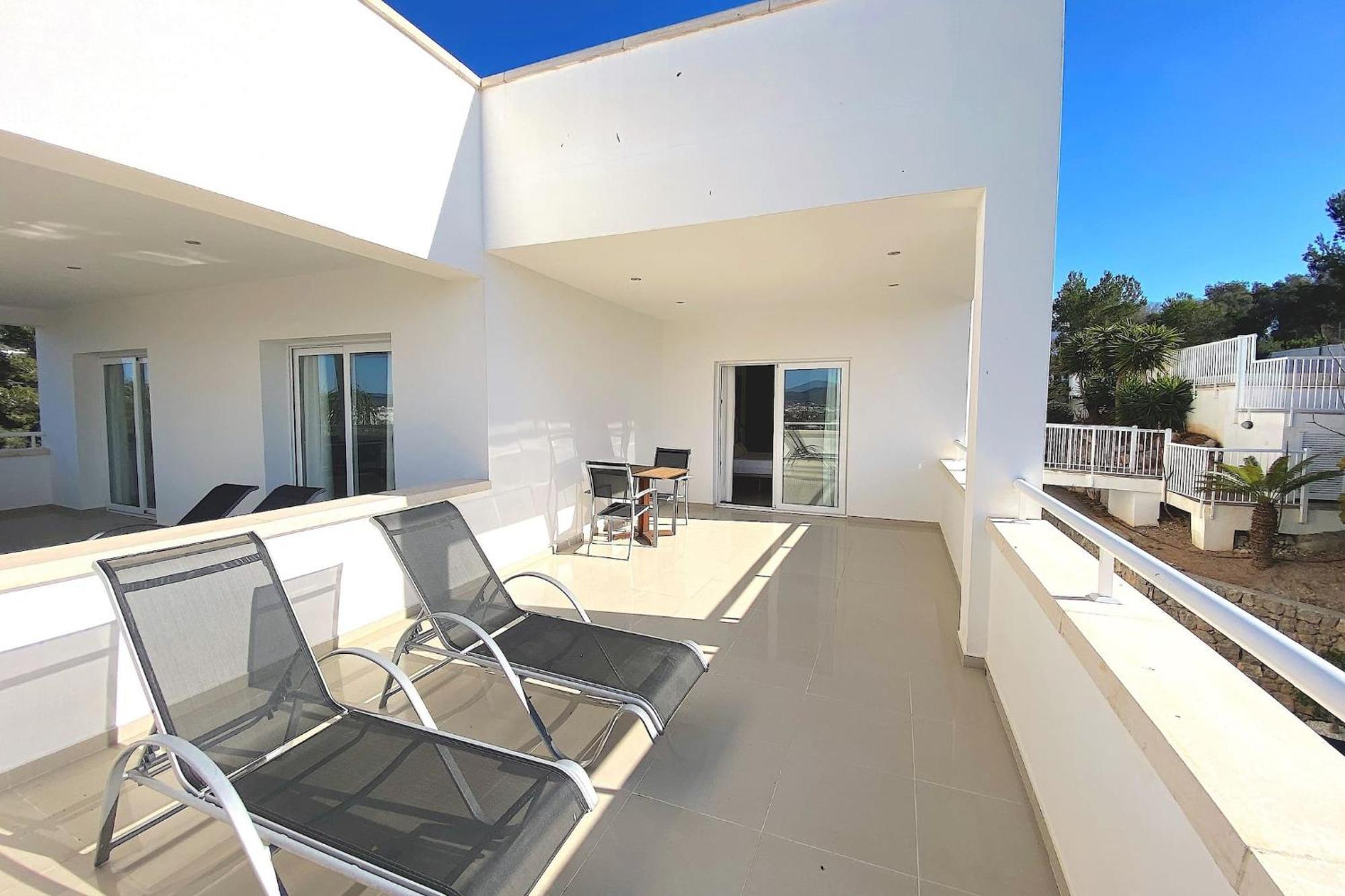 Villa Romeo 2Km From Ibiza Town And 1Km From Talamanca Beach Santa Eularia des Riu Eksteriør billede