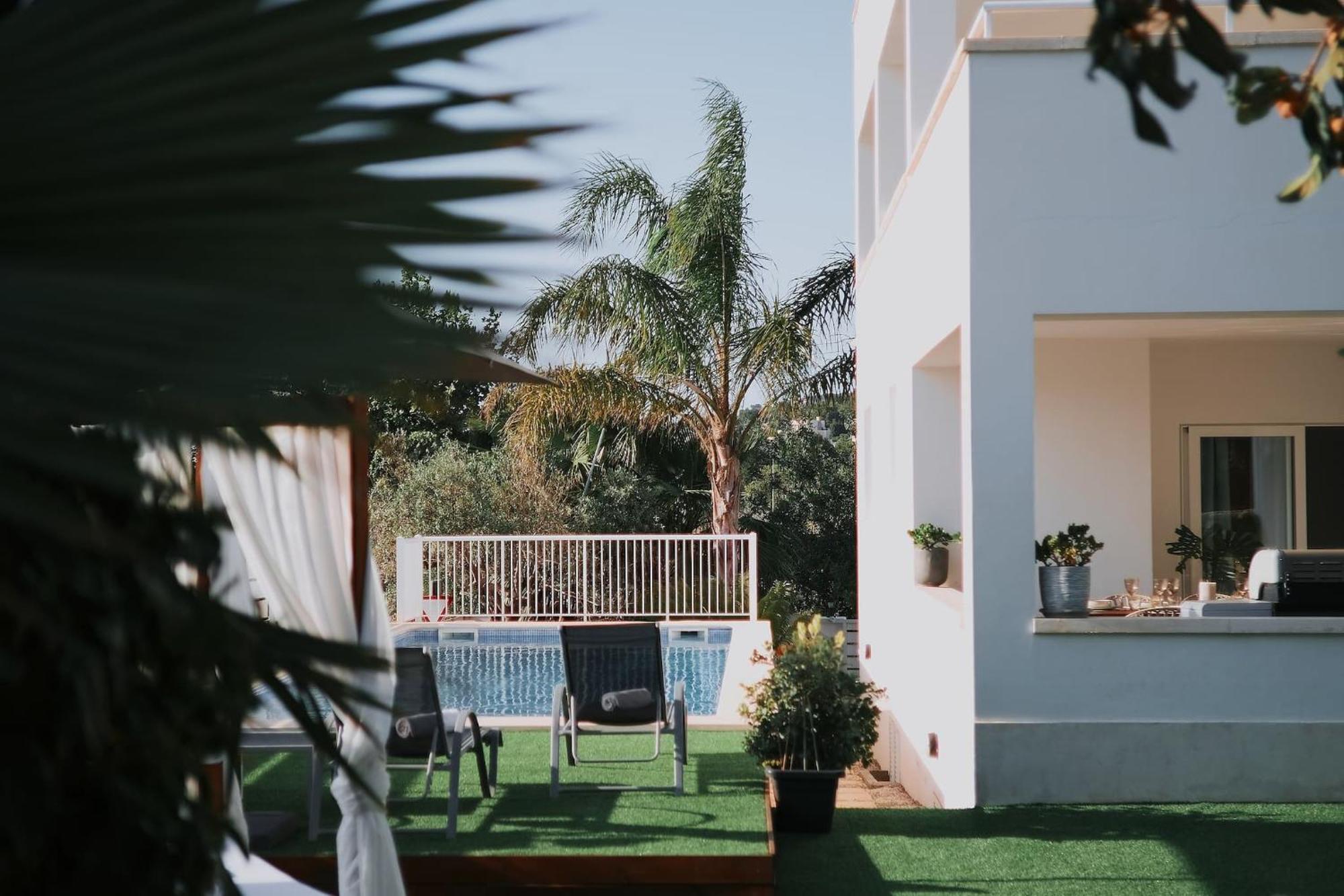 Villa Romeo 2Km From Ibiza Town And 1Km From Talamanca Beach Santa Eularia des Riu Eksteriør billede